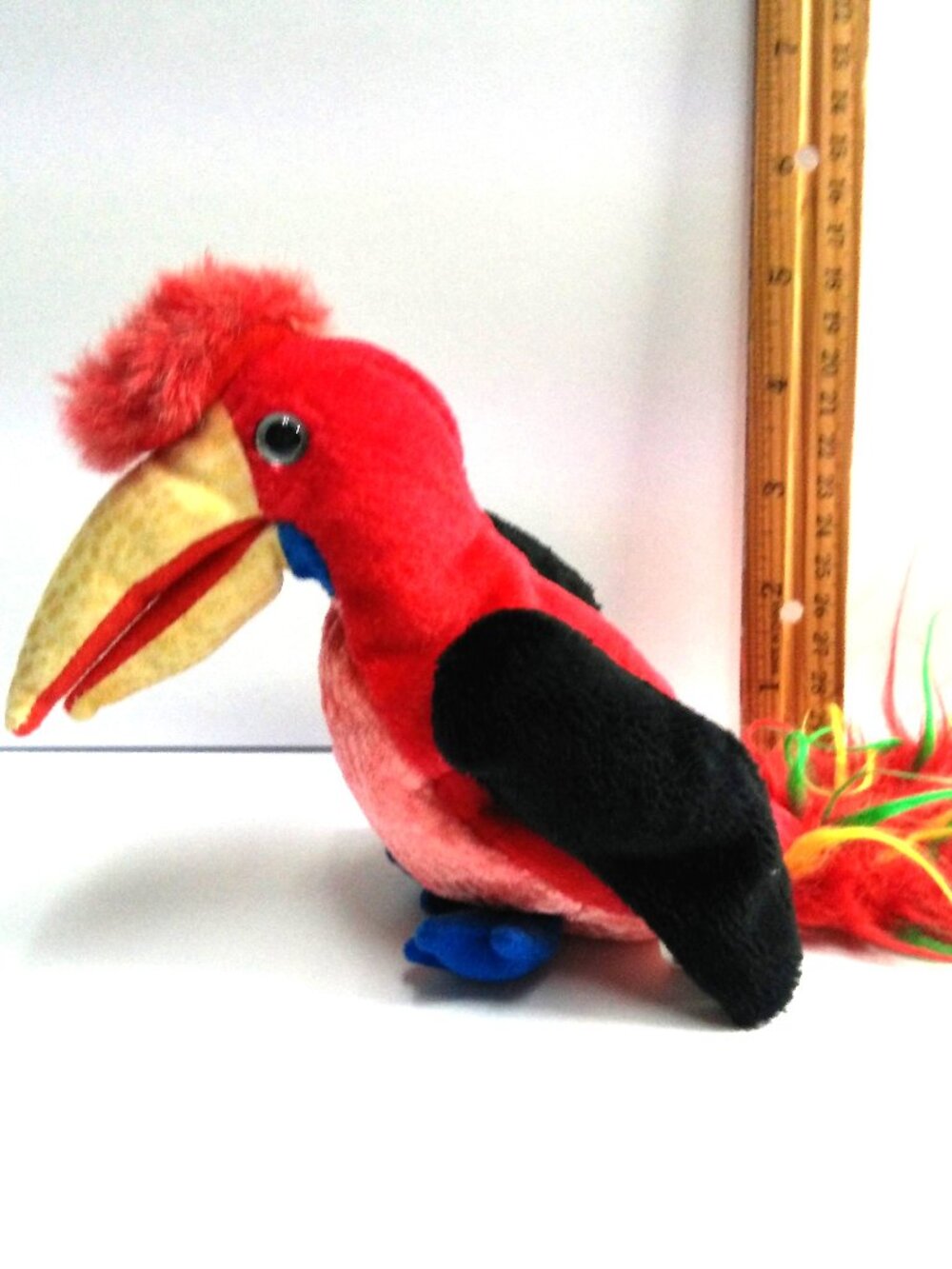Frills the Hornbill Bird TY Beanie Baby 2001 Vintage Retired 5.5" High